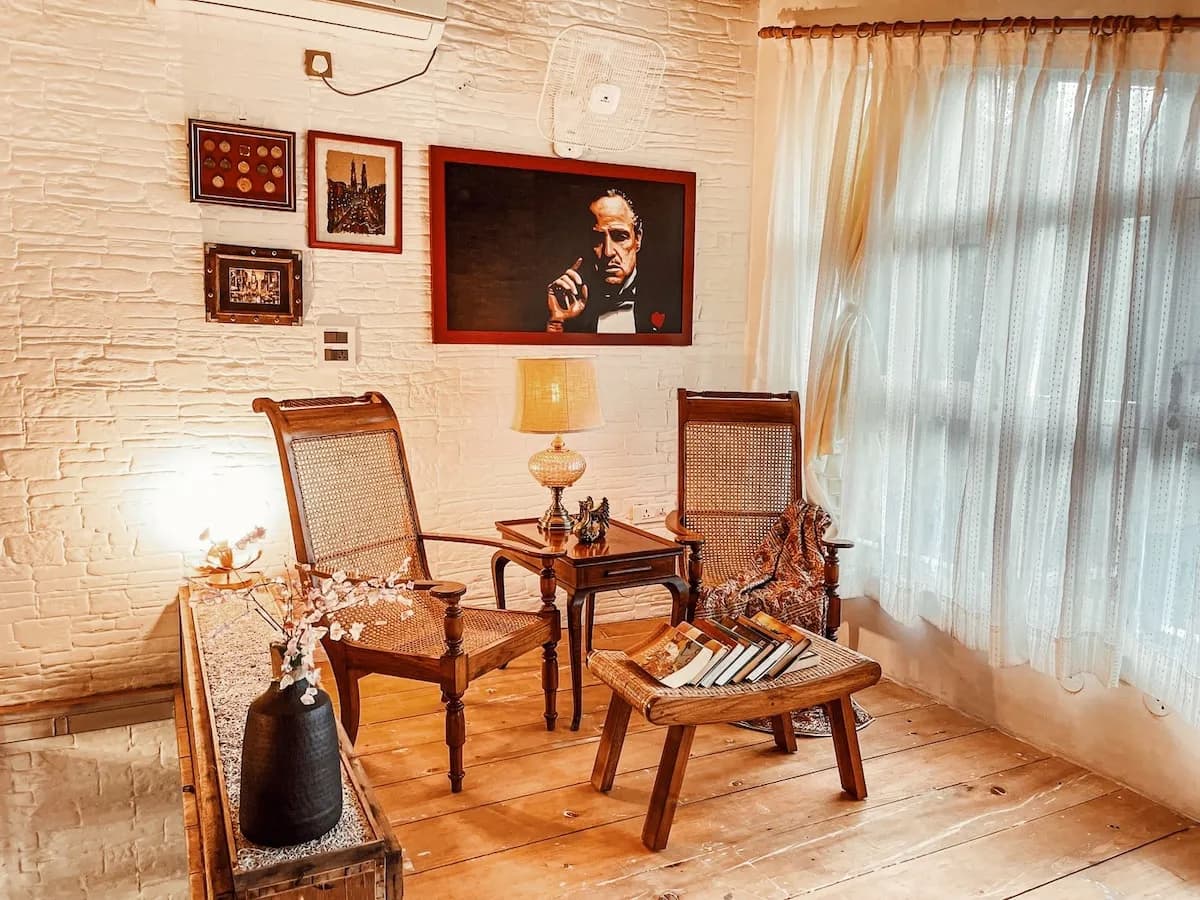 First evening at The Blue Door, Dehradun